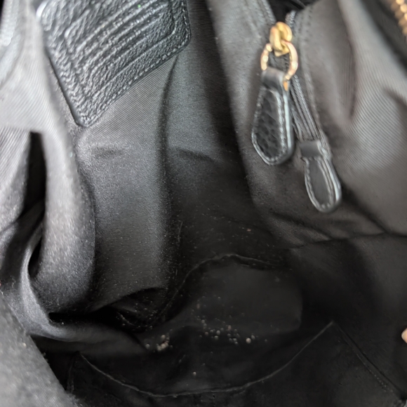 Coach Black Pebbled Leather Women's Bag - Picture 7 of 9